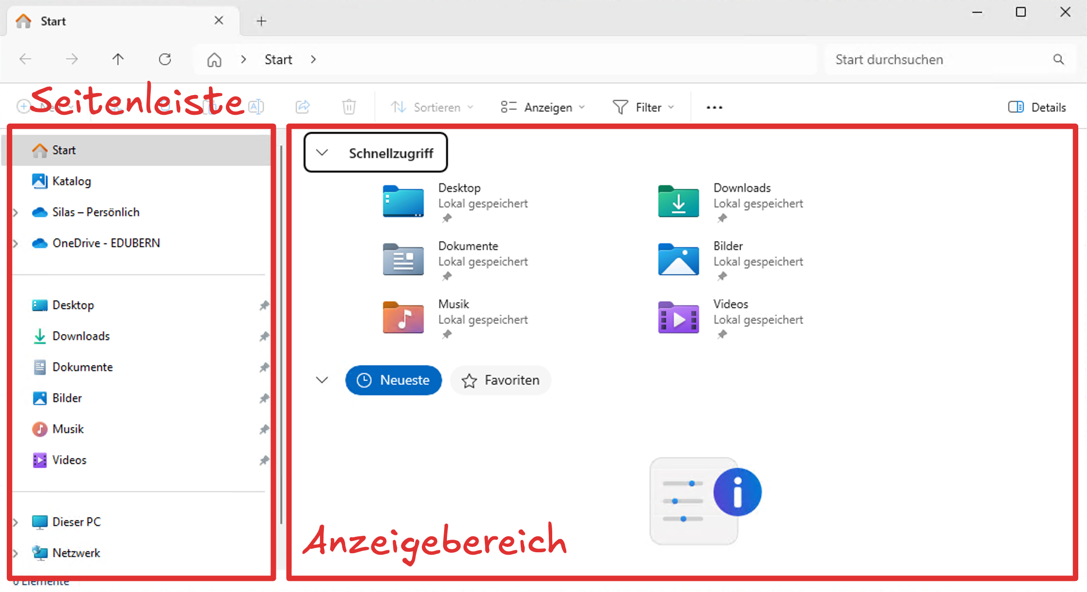 Neues Explorer-Fenster